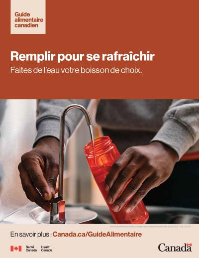 "Remplir pour se rafraîchir" - L'affiche