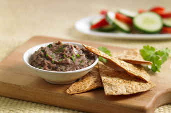 Recipe - Zesty bean dip and chips