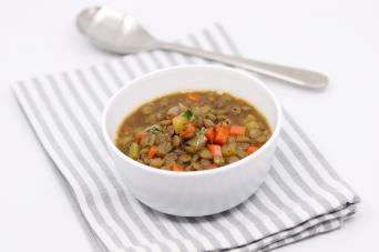 Cajun lentil soup